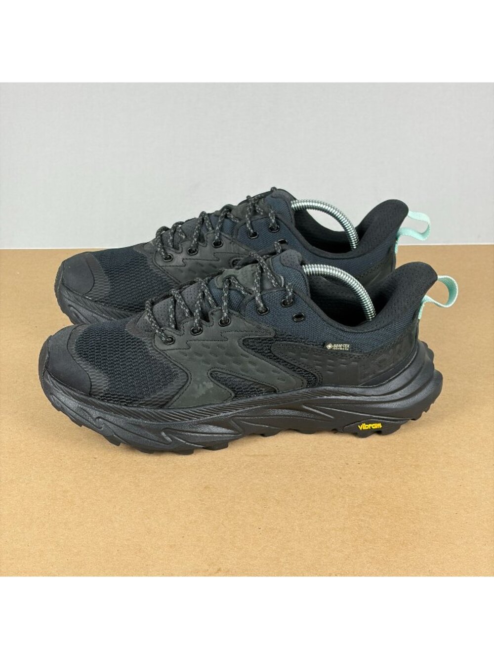 Hoka Anacapa 2 Low GTX Gore-Tex Athletic Shoes Womens 8 Triple Black Hiking